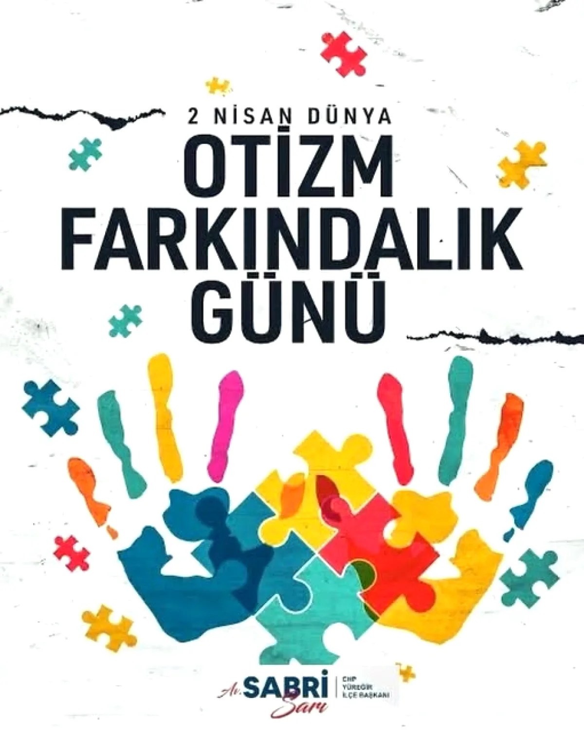 Yüreğir CHP'den Otizm Farkındalık Günü Mesajı Yüreğir CHP'den Otizm Farkındalık Günü Mesajı