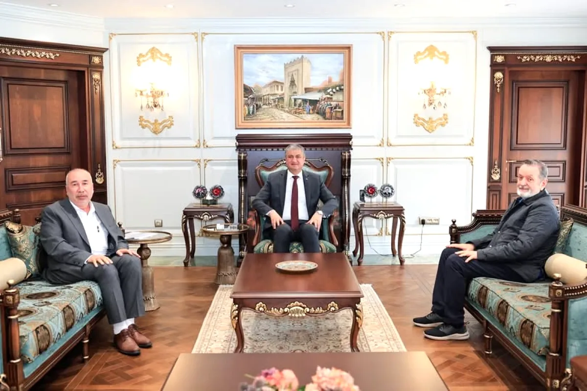 Adana Valisi Yavuz, RATEM Başkanı Gündoğan'ı Ağırladı Adana Valisi Yavuz, RATEM Başkanı Gündoğan'ı Ağırladı