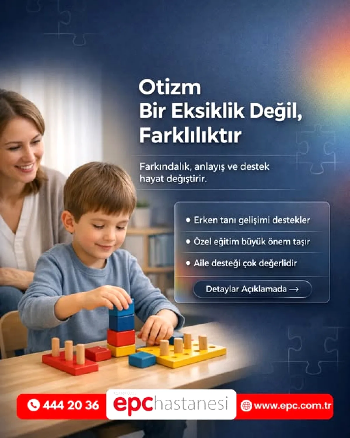 Otizm: Farklı Bir Dünya, Doğru Destekle Değişiyor Otizm: Farklı Bir Dünya, Doğru Destekle Değişiyor