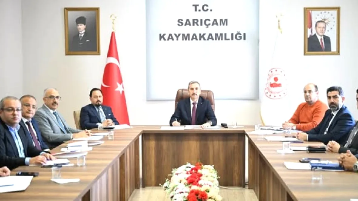 Sarıçam'da Eğitim Projeleri Koordinasyon Toplantısı Yapıldı Sarıçam'da Eğitim Projeleri Koordinasyon Toplantısı Yapıldı