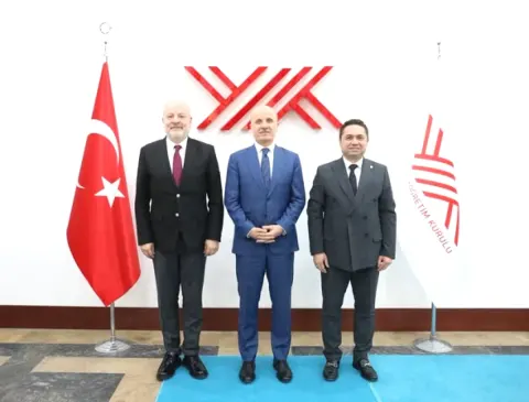 Alanya Rektörü YÖK Başkanı ile Görüştü, AFAD Toplantısına Katıldı