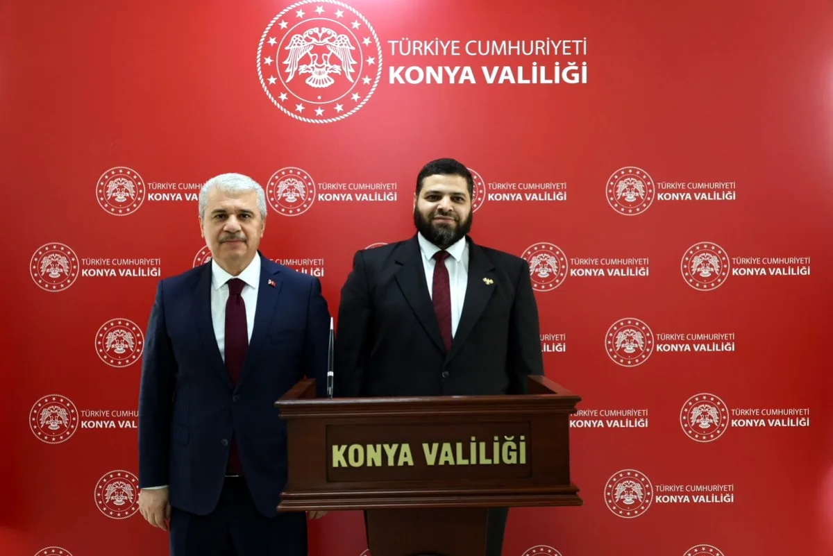 Şam Kırsal Valisi Konya'da Şam Kırsal Valisi Konya'da