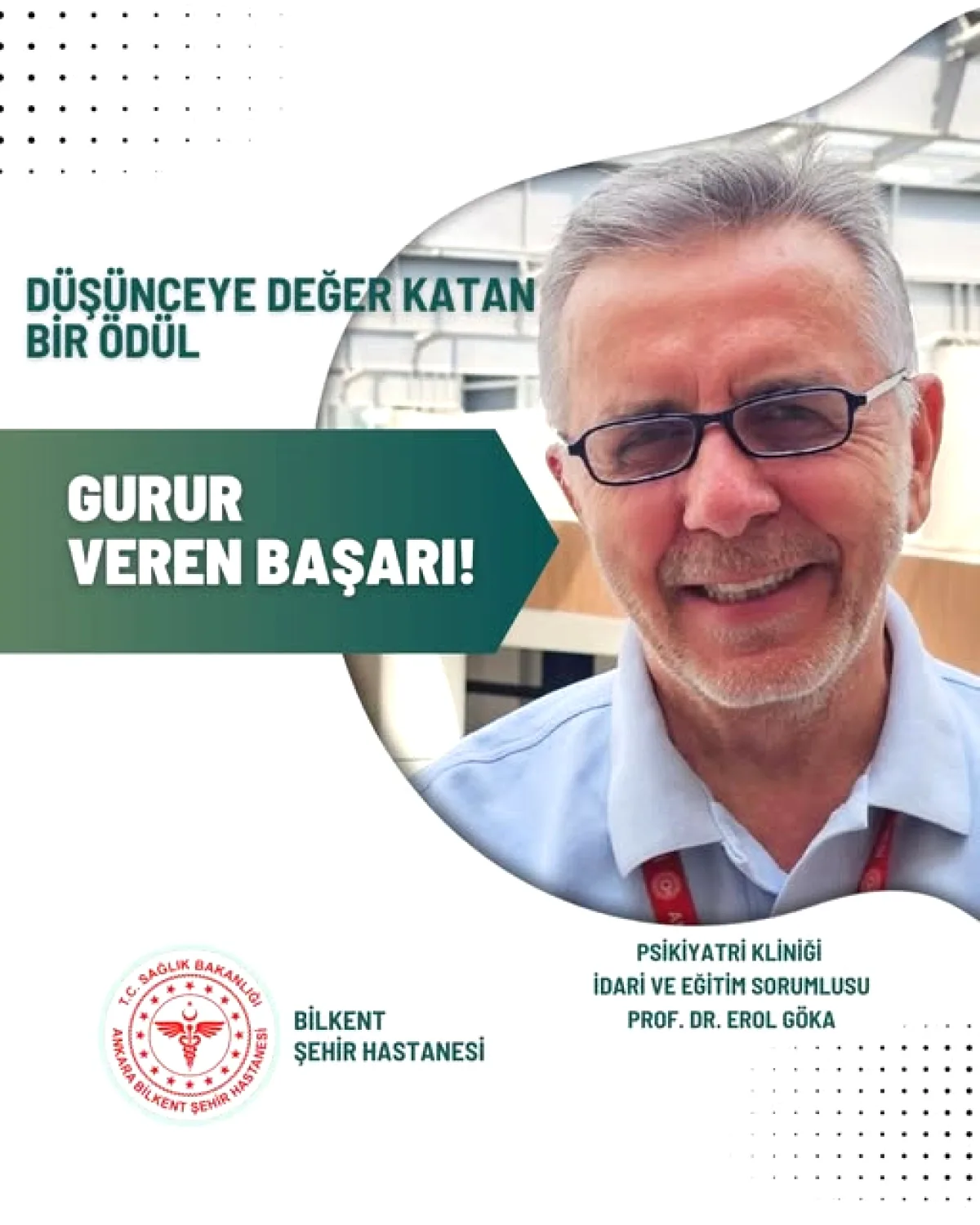 Prof. Dr. Erol Göka'ya Muhsin Yazıcıoğlu Düşünce Ödülü Prof. Dr. Erol Göka'ya Muhsin Yazıcıoğlu Düşünce Ödülü