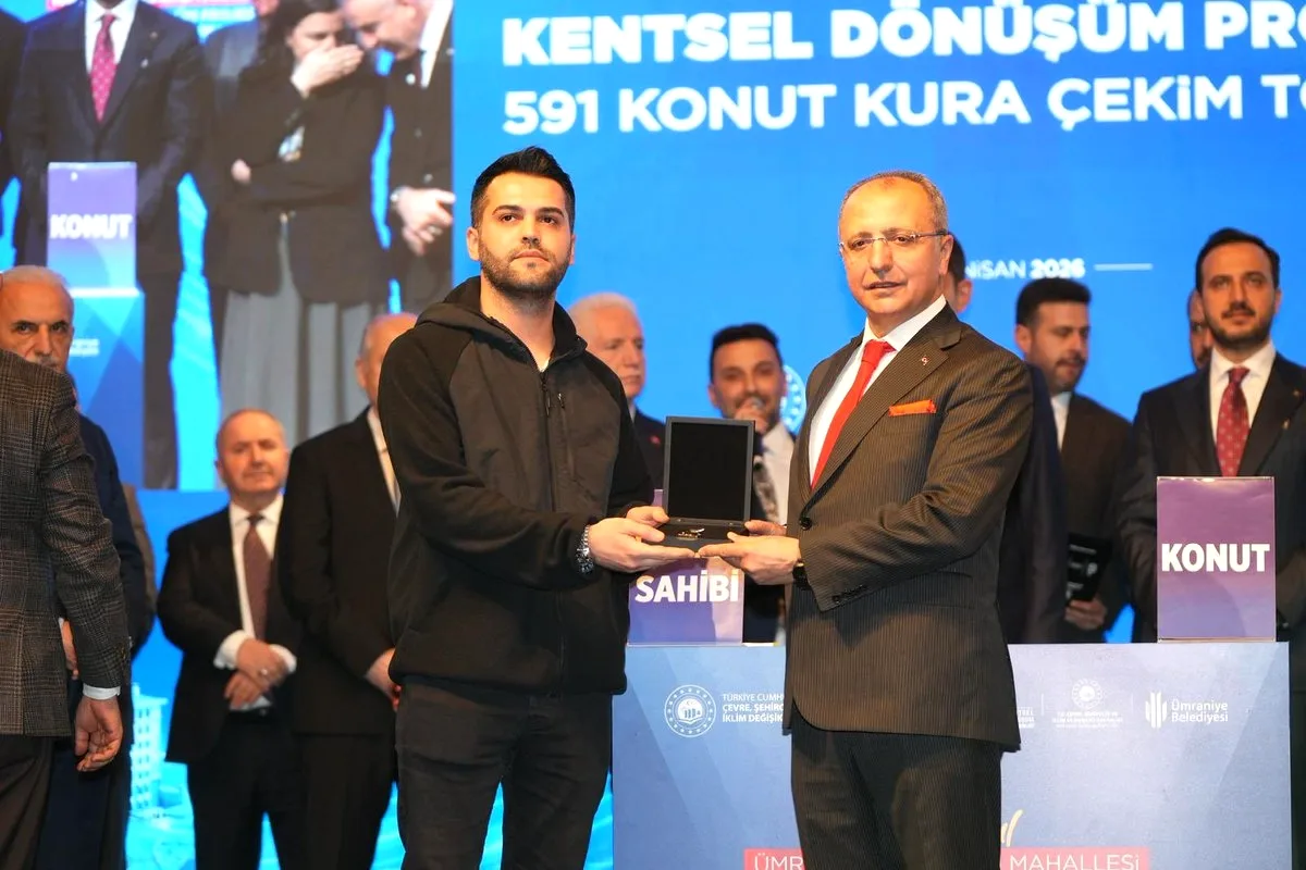 Ümraniye'de 111 Riskli Yapı Yıkıldı, 591 Konut Kura Çekimiyle Sahiplerine Kavuştu Ümraniye'de 111 Riskli Yapı Yıkıldı, 591 Konut Kura Çekimiyle Sahiplerine Kavuştu