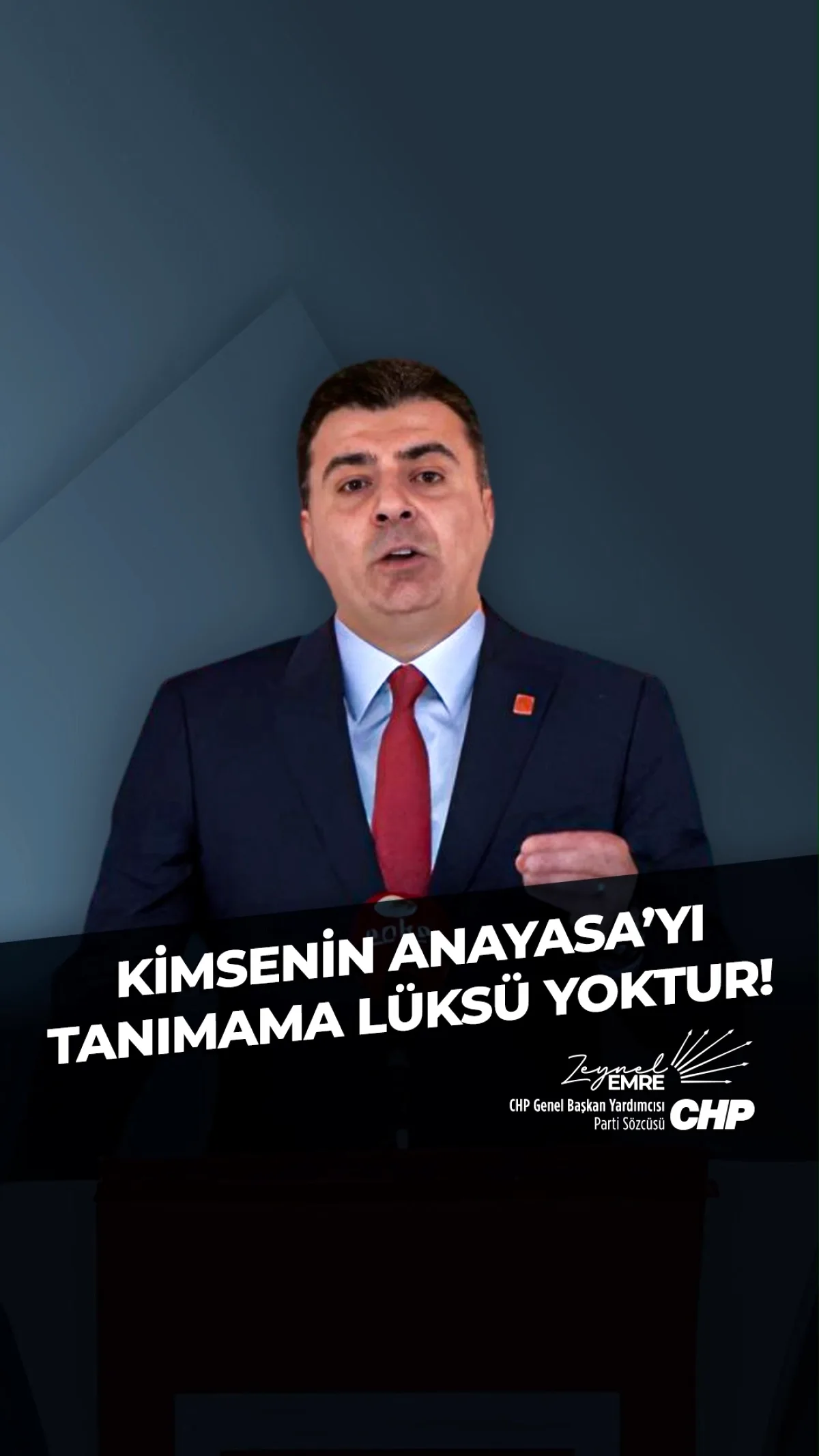 CHP'li Zeynel Emre'den AYM Kararına: "Tayfun Kahraman 4 Yıldır Cezaevinde" CHP'li Zeynel Emre'den AYM Kararına: "Tayfun Kahraman 4 Yıldır Cezaevinde"