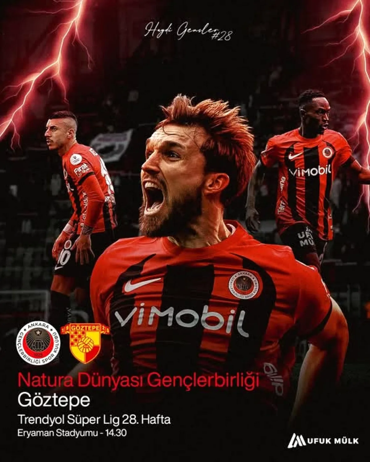 Gençlerbirliği - Göztepe Canlı! 28. Hafta Heyecanı Eryaman'da Gençlerbirliği - Göztepe Canlı! 28. Hafta Heyecanı Eryaman'da