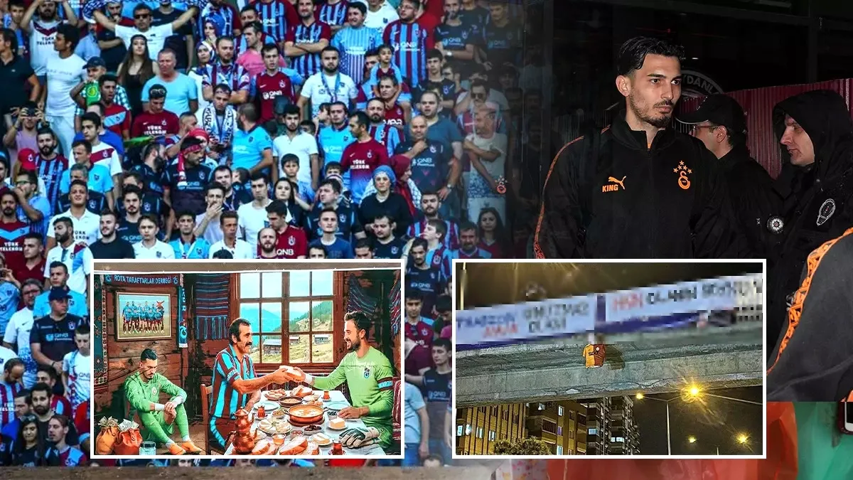 Trabzon'da Derbi Öncesi Gerginlik: Uğurcan Çakır Protestosu Trabzon'da Derbi Öncesi Gerginlik: Uğurcan Çakır Protestosu