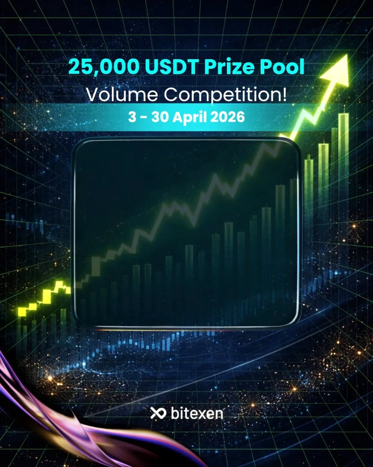 Bitexen Global'de 25.000 USDT Ödüllü İşlem Hacmi Yarışması Başladı! Bitexen Global'de 25.000 USDT Ödüllü İşlem Hacmi Yarışması Başladı!