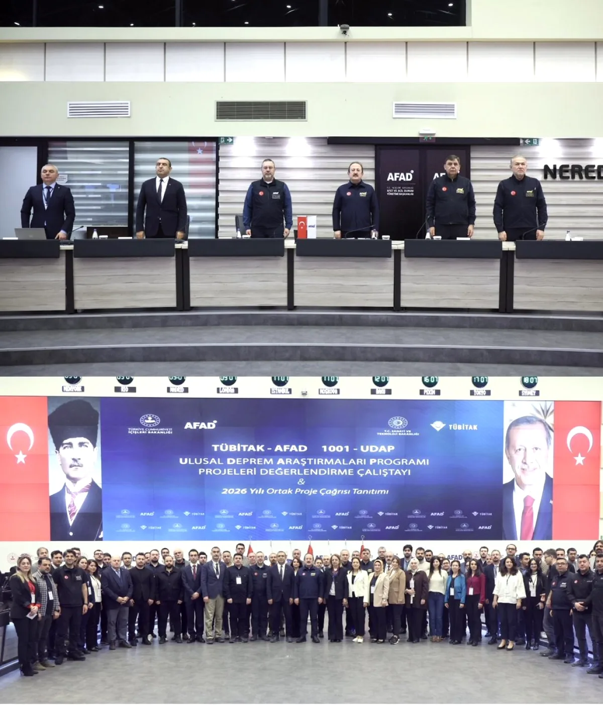 AFAD ve TÜBİTAK Deprem Araştırmaları Çalıştayı Tamamlandı AFAD ve TÜBİTAK Deprem Araştırmaları Çalıştayı Tamamlandı