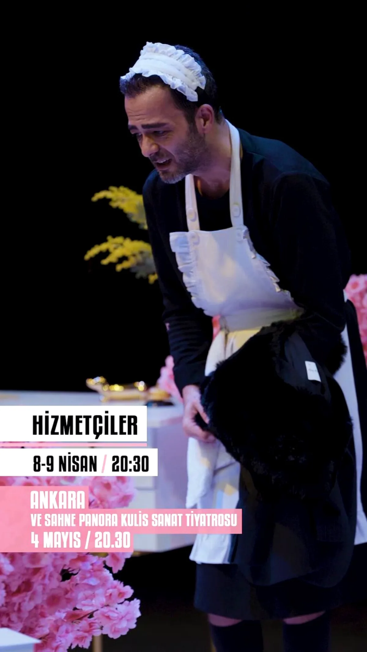 Moda Sahnesi'nde "Hizmetçiler" Oyunu Sahneleniyor Moda Sahnesi'nde "Hizmetçiler" Oyunu Sahneleniyor