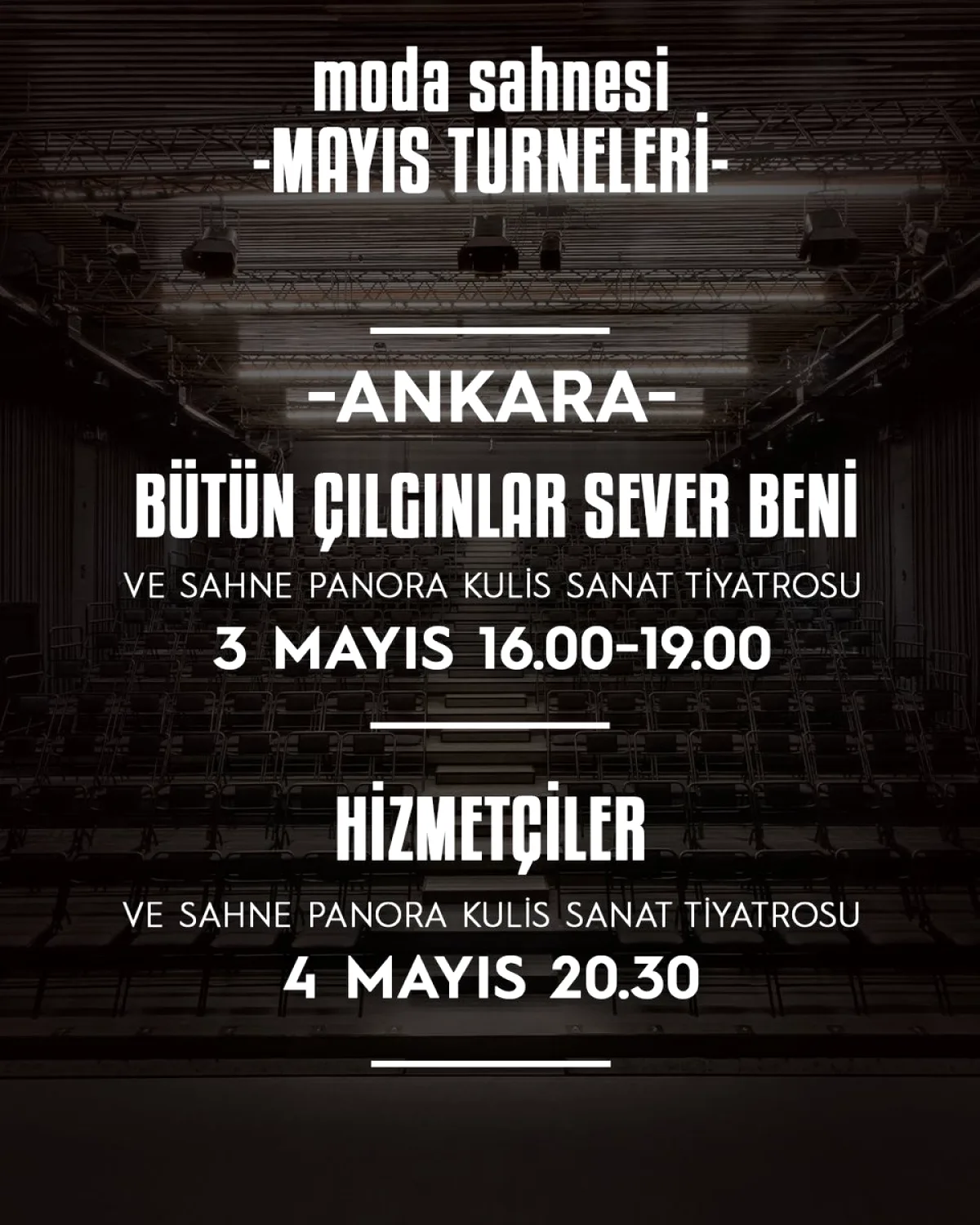 Moda Sahnesi Mayıs Ayında Seyirciyle Buluşmaya Hazırlanıyor Moda Sahnesi Mayıs Ayında Seyirciyle Buluşmaya Hazırlanıyor