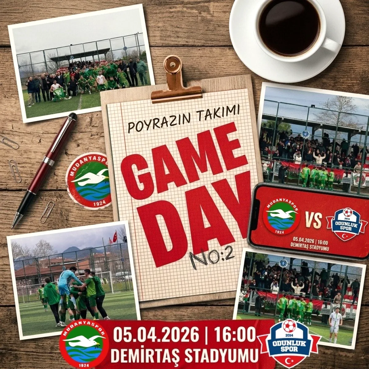 Mudanyaspor Play Off İçin Sahada! Yarın Odunlukspor Karşısında Mudanyaspor Play Off İçin Sahada! Yarın Odunlukspor Karşısında