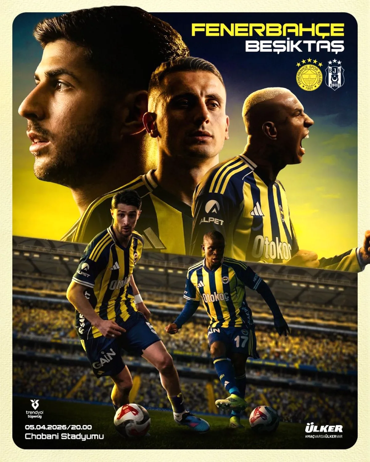Fenerbahçe - Beşiktaş Derbisi Bugün! Chobani'de Heyecan Dorukta Fenerbahçe - Beşiktaş Derbisi Bugün! Chobani'de Heyecan Dorukta