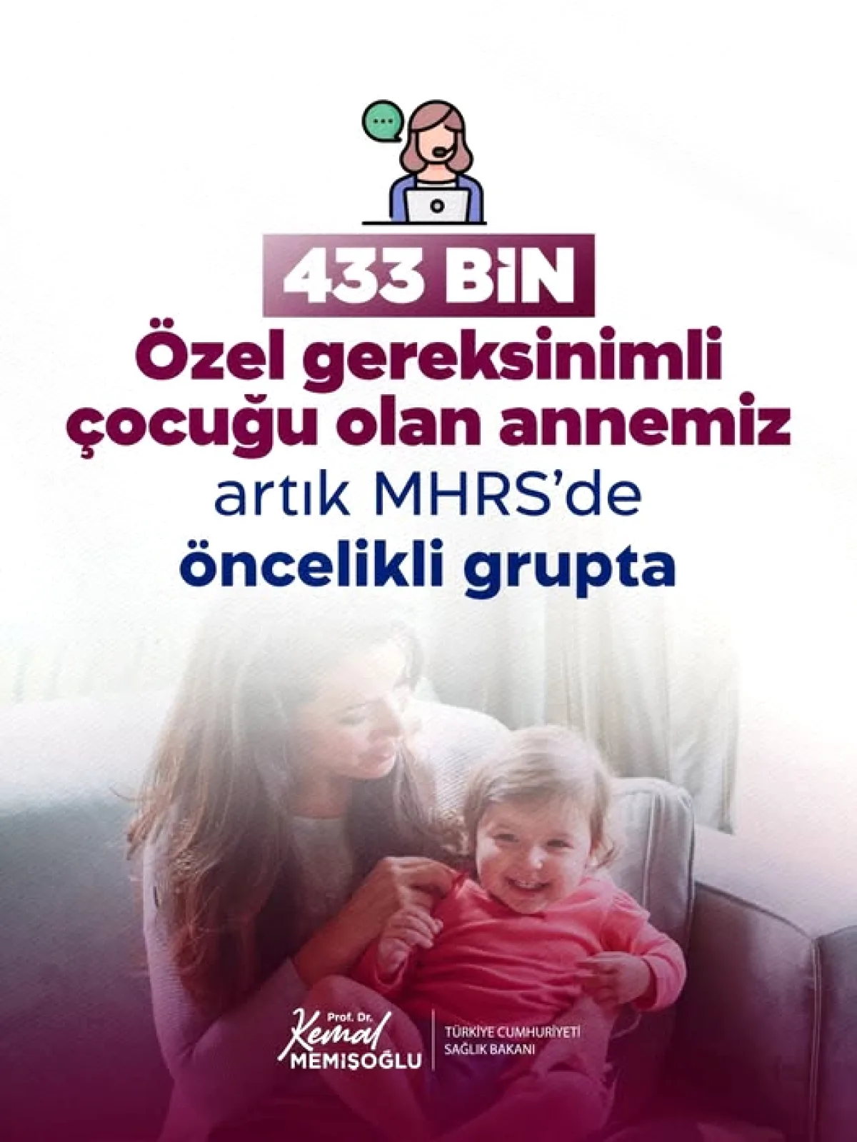 ÇÖZGER Raporlu Evlatların Anneleri MHRS'de Öncelikli Grup Oldu ÇÖZGER Raporlu Evlatların Anneleri MHRS'de Öncelikli Grup Oldu