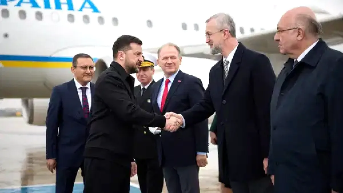 Zelenski İstanbul'da: Tanker Krizi Sonrası Kritik Görüşmeler Zelenski İstanbul'da: Tanker Krizi Sonrası Kritik Görüşmeler