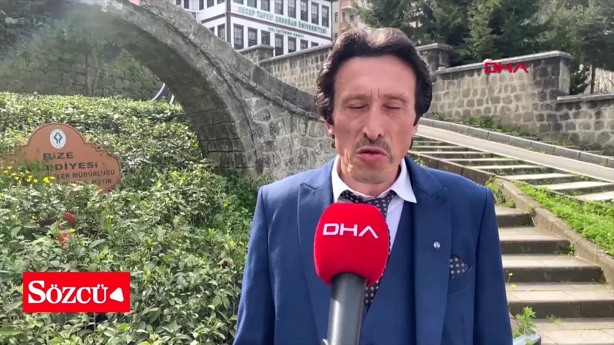 Rize'de Seyfullah Gökyıldız, İsmini "Atom" Yaptırdı Rize'de Seyfullah Gökyıldız, İsmini "Atom" Yaptırdı