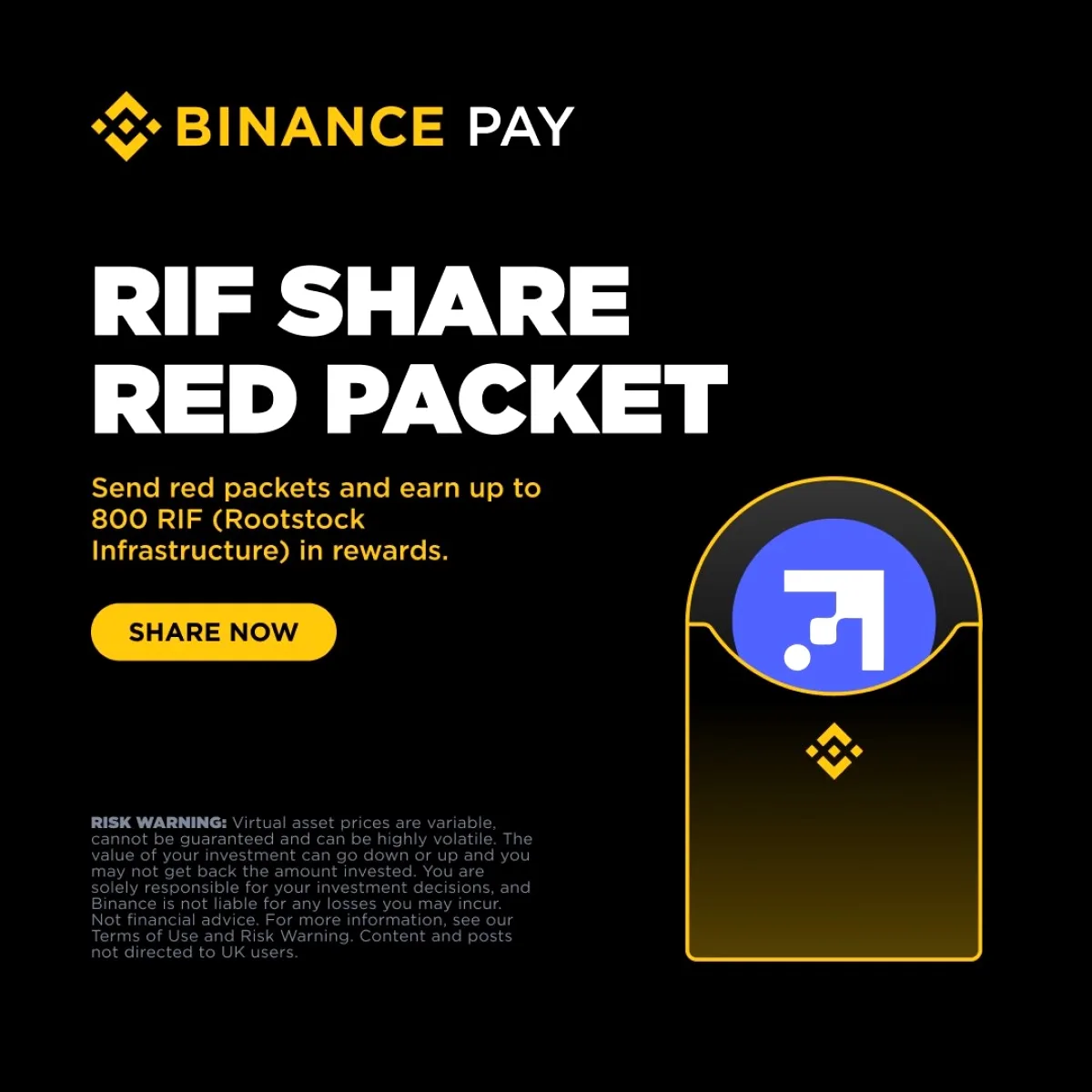 Binance Red Packet ile 800 RIF Kazanma Fırsatı Binance Red Packet ile 800 RIF Kazanma Fırsatı