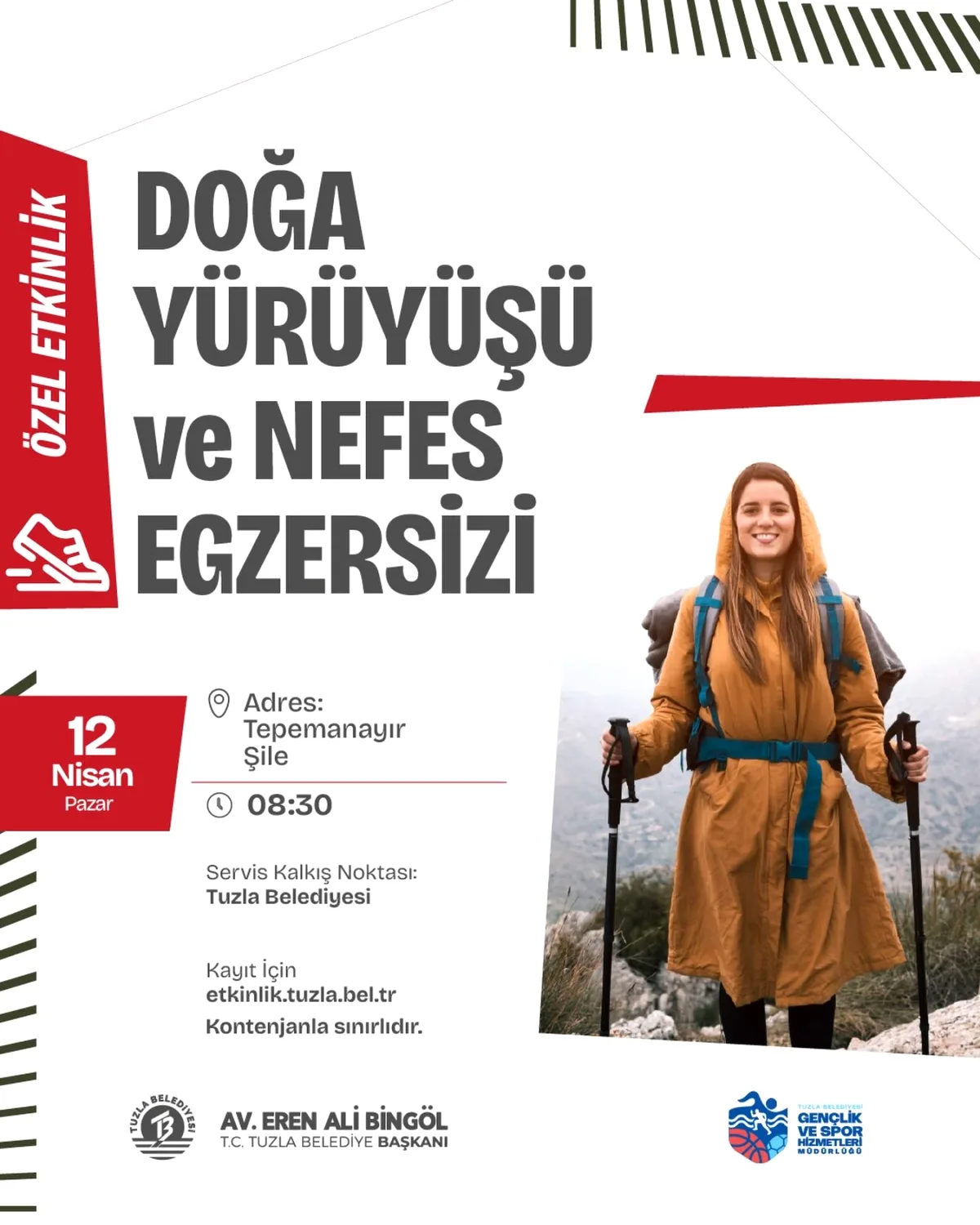 Şile'de Doğa Yürüyüşü: 12 Nisan'da Ücretsiz Nefes Egzersizi Şile'de Doğa Yürüyüşü: 12 Nisan'da Ücretsiz Nefes Egzersizi
