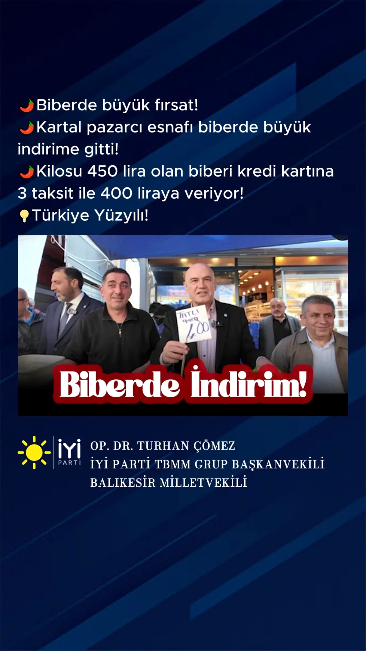 Kartal'da Biber Fiyatları Düşüyor: Kilosu 400 TL'ye İndi! Kartal'da Biber Fiyatları Düşüyor: Kilosu 400 TL'ye İndi!