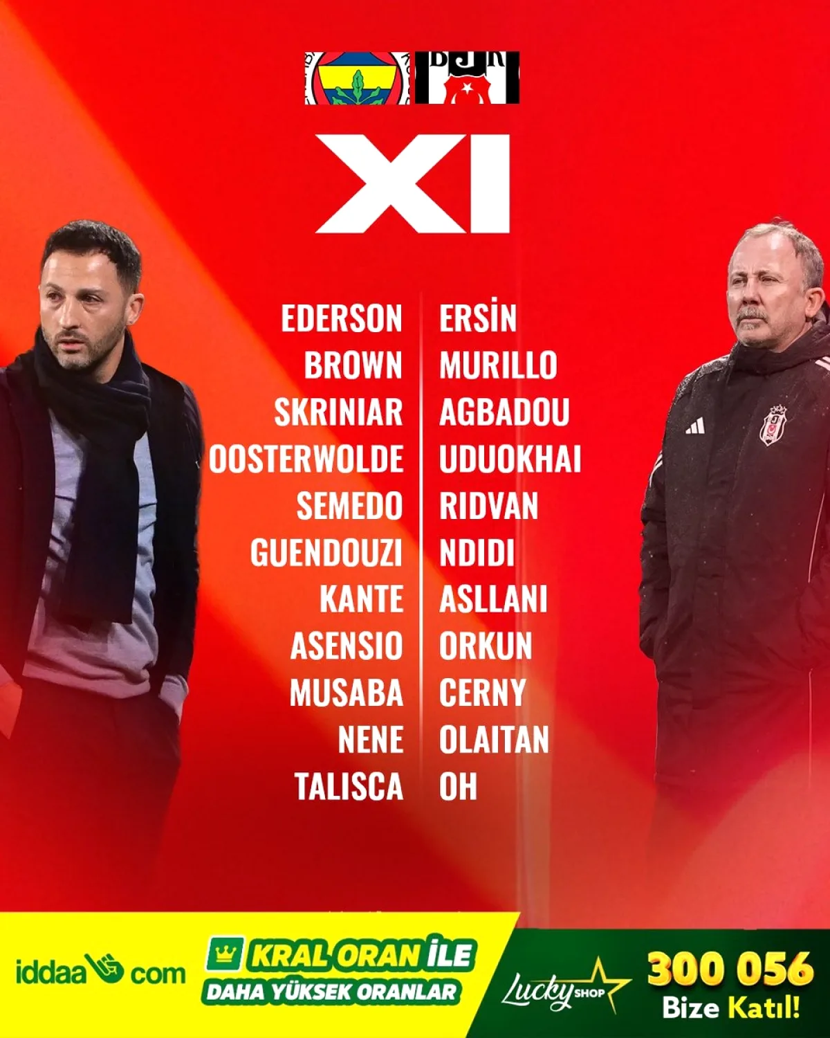 Fenerbahçe Tarihi Bir İlk İçin Hazırlanıyor: Tamamı Yabancı İlk 11 Fenerbahçe Tarihi Bir İlk İçin Hazırlanıyor: Tamamı Yabancı İlk 11
