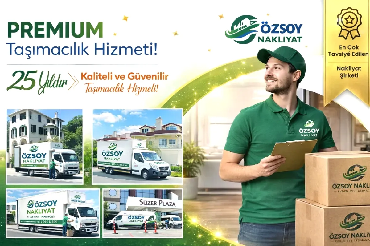 Özsoy Nakliyat 2026 Vizyonunu Açıkladı: İstanbul'un Köklü Nakliyat Devi Dijitalleşiyor Özsoy Nakliyat 2026 Vizyonunu Açıkladı: İstanbul'un Köklü Nakliyat Devi Dijitalleşiyor