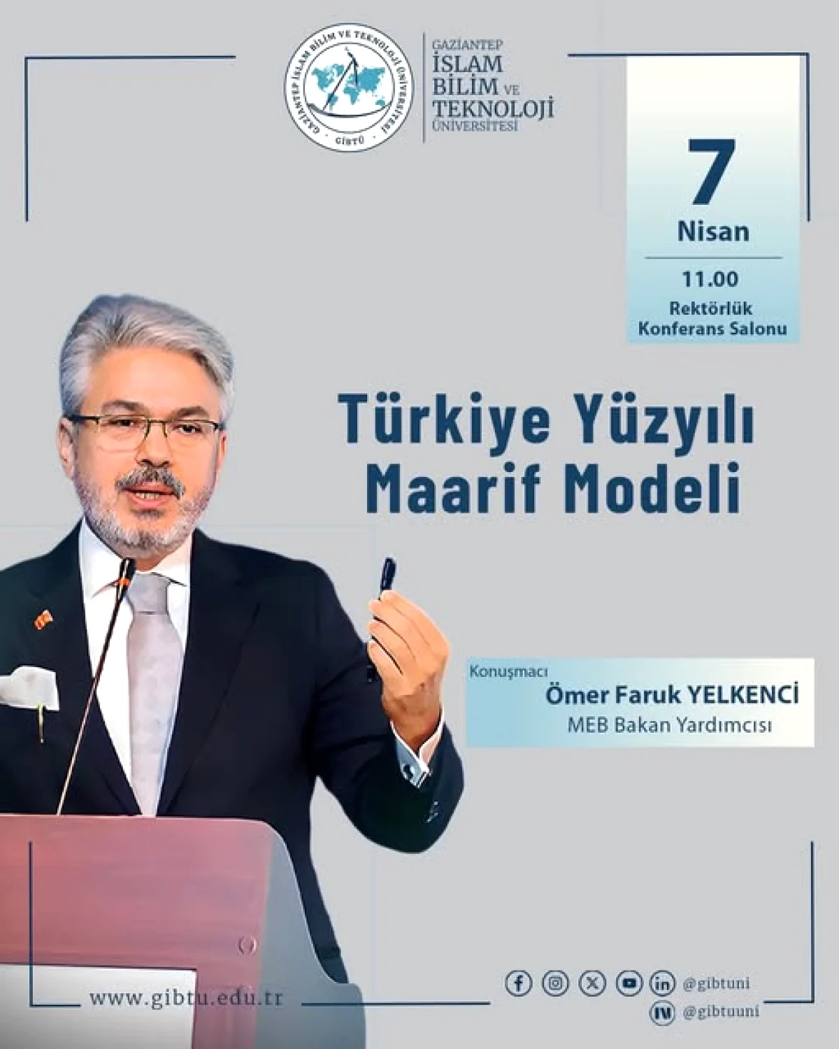 Bakan Yardımcısı Gaziantep'te! Eğitimde Yeni Dönem Konferansı Bakan Yardımcısı Gaziantep'te! Eğitimde Yeni Dönem Konferansı