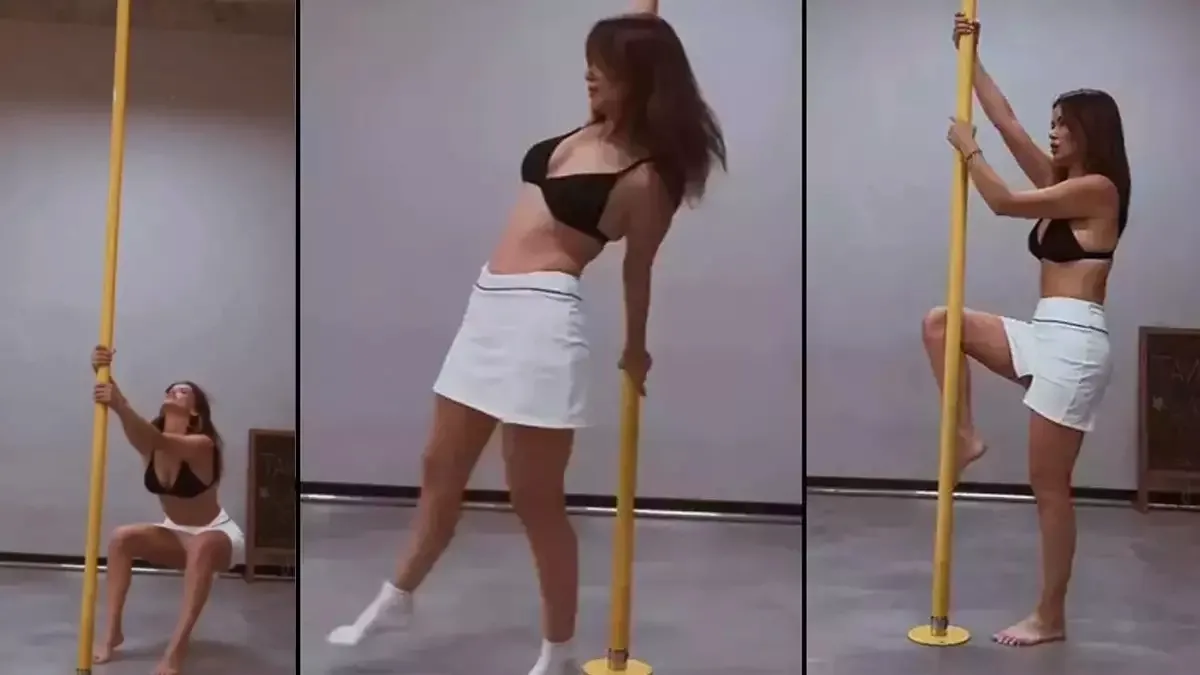 Seray Kaya, 'Sultana' Filminde Pole Dansı Eğitimi Alıyor Seray Kaya, 'Sultana' Filminde Pole Dansı Eğitimi Alıyor