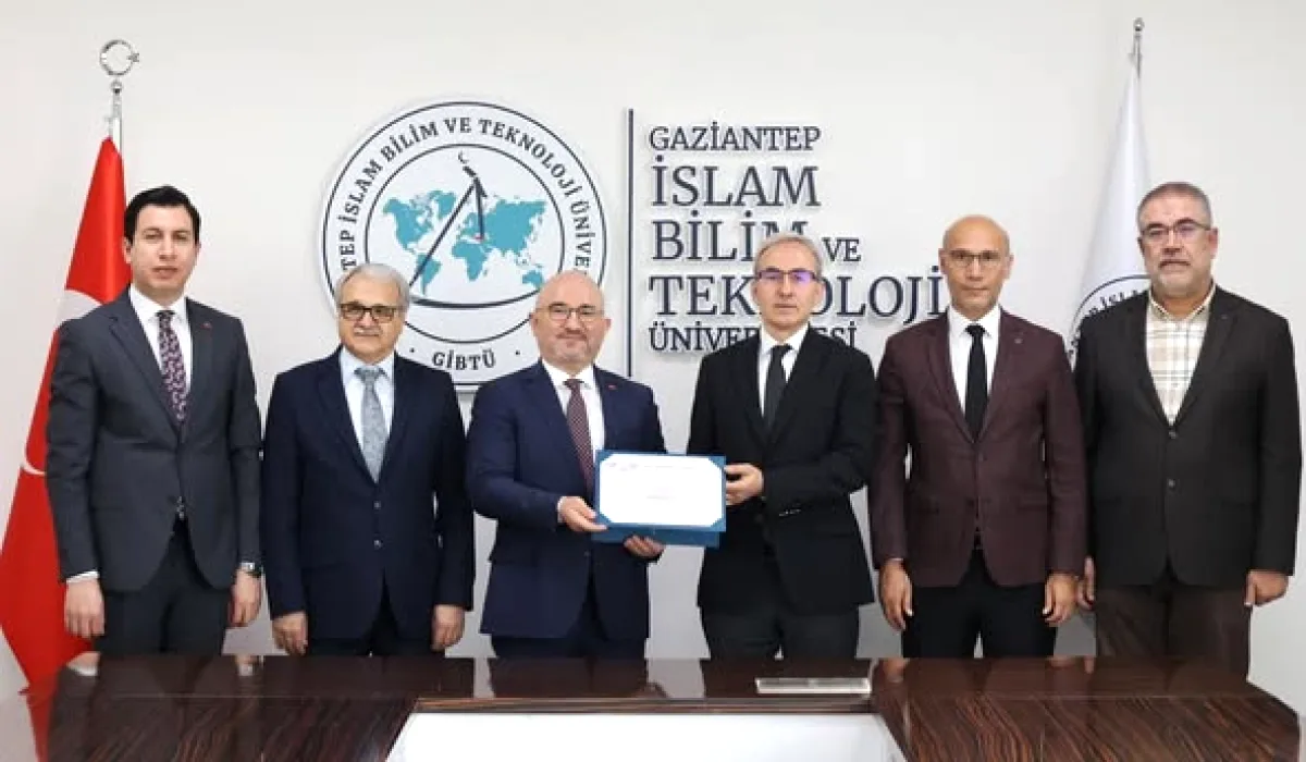 Gaziantep GİBTÜ, Kalite Yönetim Sisteminde ISO 9001 Belgesini Aldı Gaziantep GİBTÜ, Kalite Yönetim Sisteminde ISO 9001 Belgesini Aldı