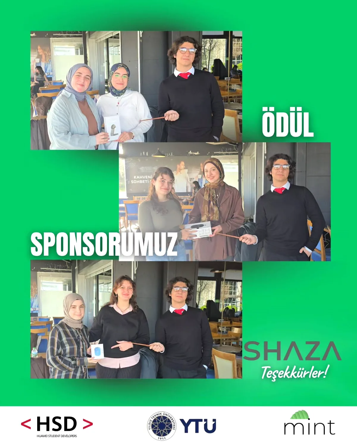 MİNT Kulübü, Shaza Türkiye'ye Sponsorluk İçin Teşekkür Etti MİNT Kulübü, Shaza Türkiye'ye Sponsorluk İçin Teşekkür Etti