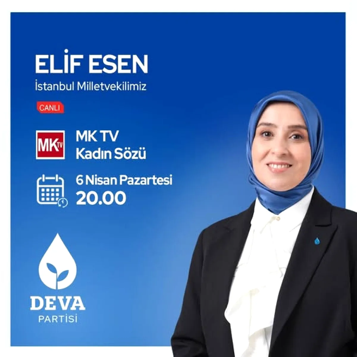 Elif Esen Bugün 20:00'de MK TV'de Gündemi Değerlendirecek Elif Esen Bugün 20:00'de MK TV'de Gündemi Değerlendirecek