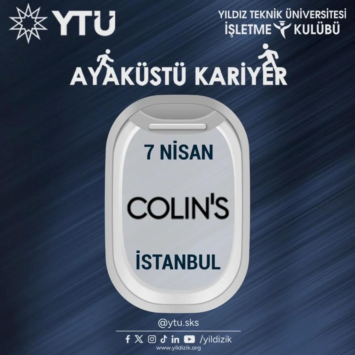 Ayaküstü Kariyer'in Colin's Ziyareti İçin Son Başvuru Tarihi Bugün! Ayaküstü Kariyer'in Colin's Ziyareti İçin Son Başvuru Tarihi Bugün!
