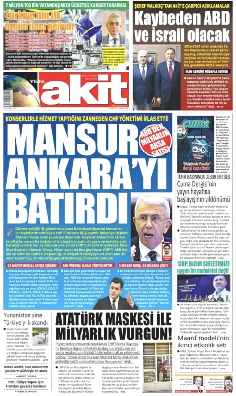 Osman Gökçek'ten Mansur Yavaş'a Ağır Eleştiriler: "Ankara'yı Batırdı" İddiası