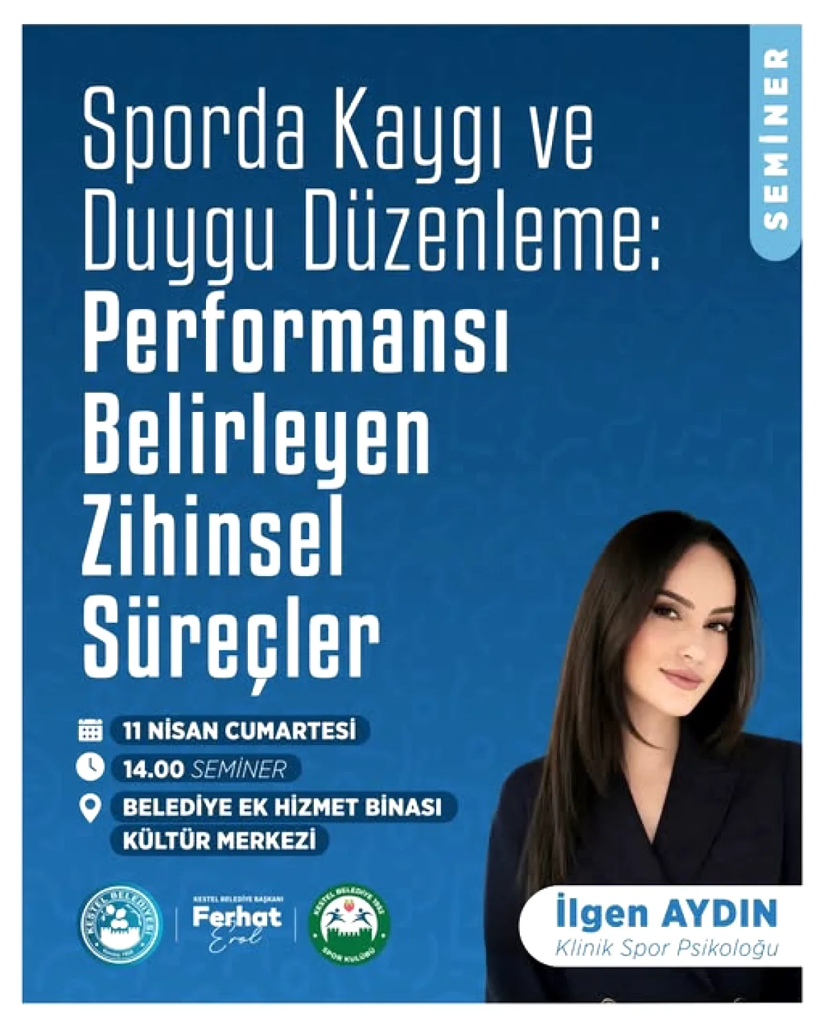 Kestel'de Sporcular İçin Zihinsel Güç ve Kaygı Yönetimi Semineri Kestel'de Sporcular İçin Zihinsel Güç ve Kaygı Yönetimi Semineri
