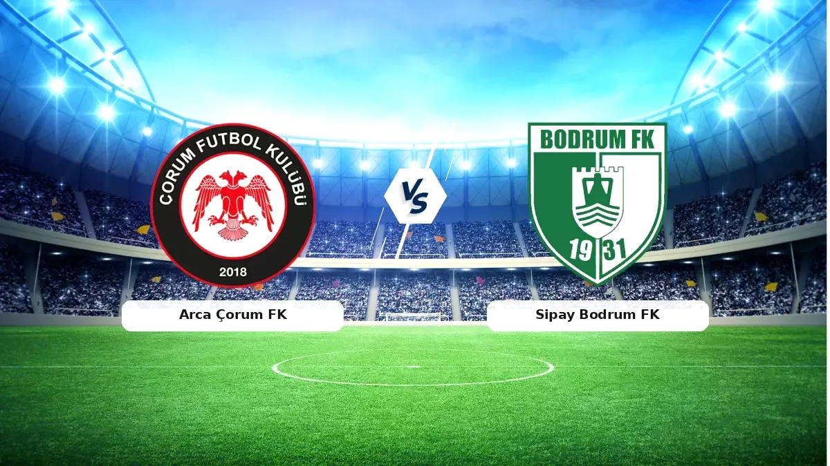 Arca Çorum FK Bugün Saha Da! Bodrum Maçı Heyecanı Arca Çorum FK Bugün Saha Da! Bodrum Maçı Heyecanı