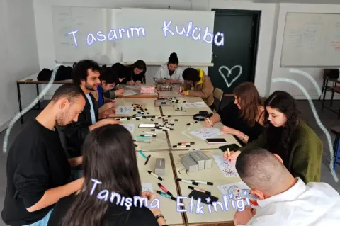 Msgsü Tasarım Kulübü Bahar Dönemi Tanışma Etkinliği Düzenledi