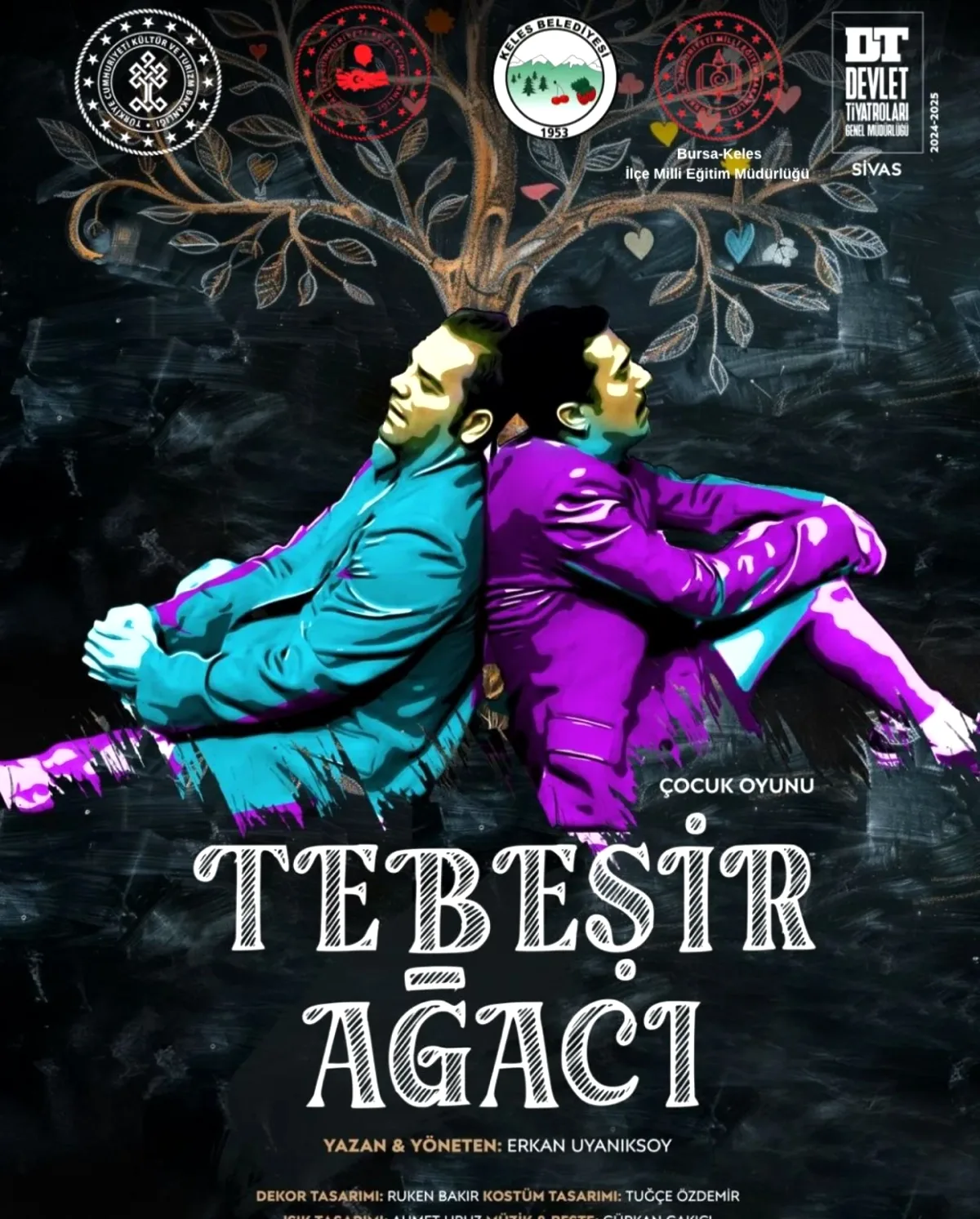 Ücretsiz Çocuk Tiyatrosu Bugün Keles'te: Tebeşir Ağacı Sahne Alıyor Ücretsiz Çocuk Tiyatrosu Bugün Keles'te: Tebeşir Ağacı Sahne Alıyor