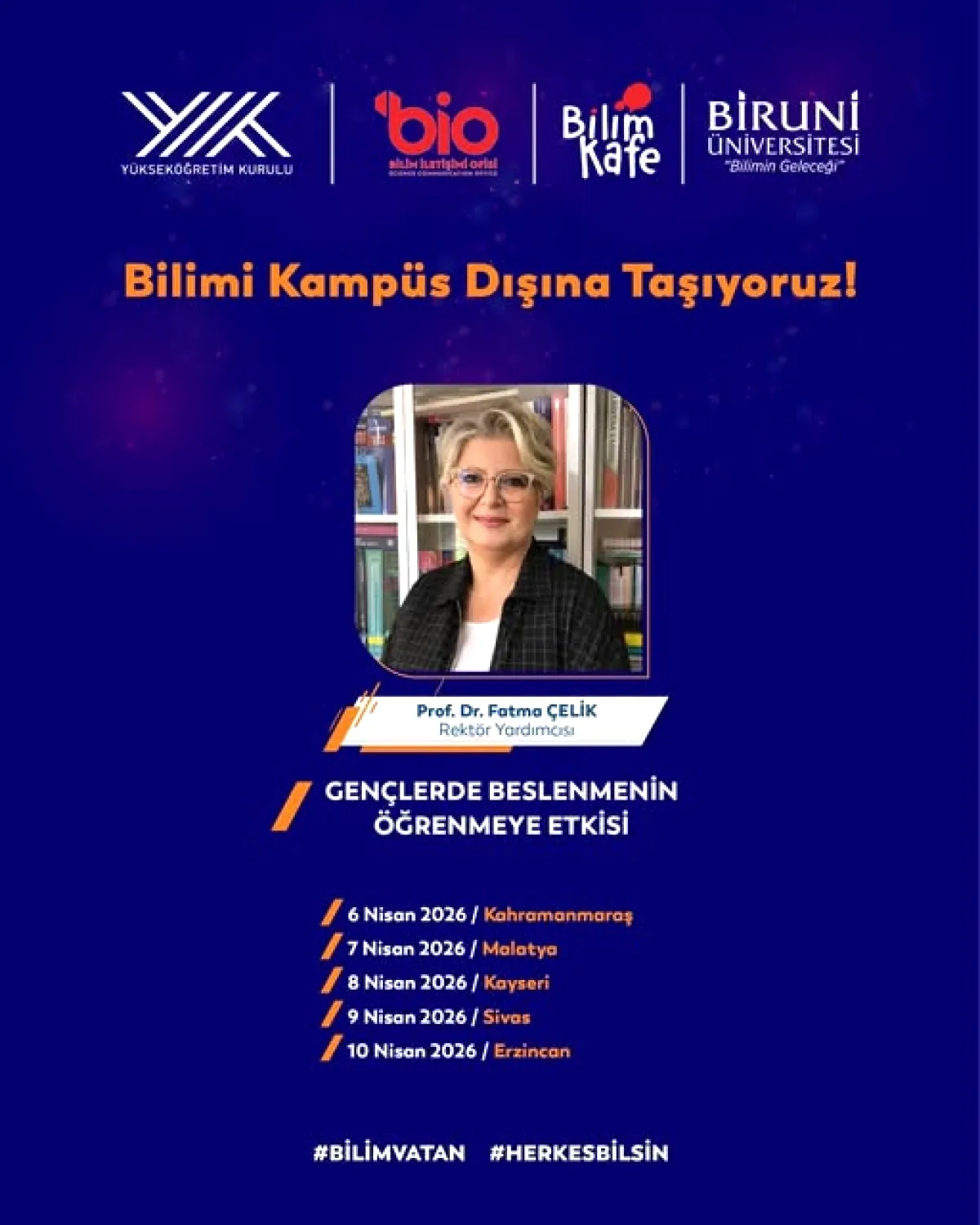 Biruni Üniversitesi Bilimi 5 Şehirde Gezdiriyor Biruni Üniversitesi Bilimi 5 Şehirde Gezdiriyor
