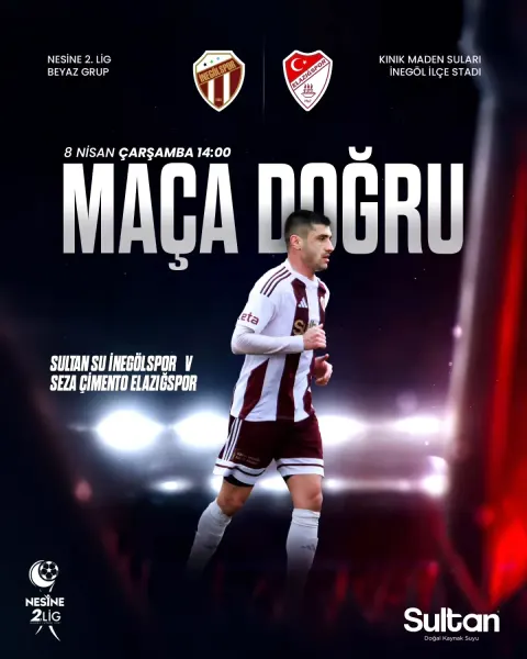 İnegölspor, Elazığspor'u Yarın Sahasında Ağırlıyor | 2. Lig Heyecanı