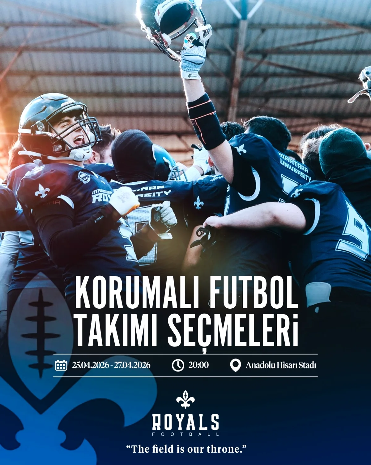 Marmara Royals Seçmeleri Başlıyor: Disiplin ve Güç Peşinde! Marmara Royals Seçmeleri Başlıyor: Disiplin ve Güç Peşinde!