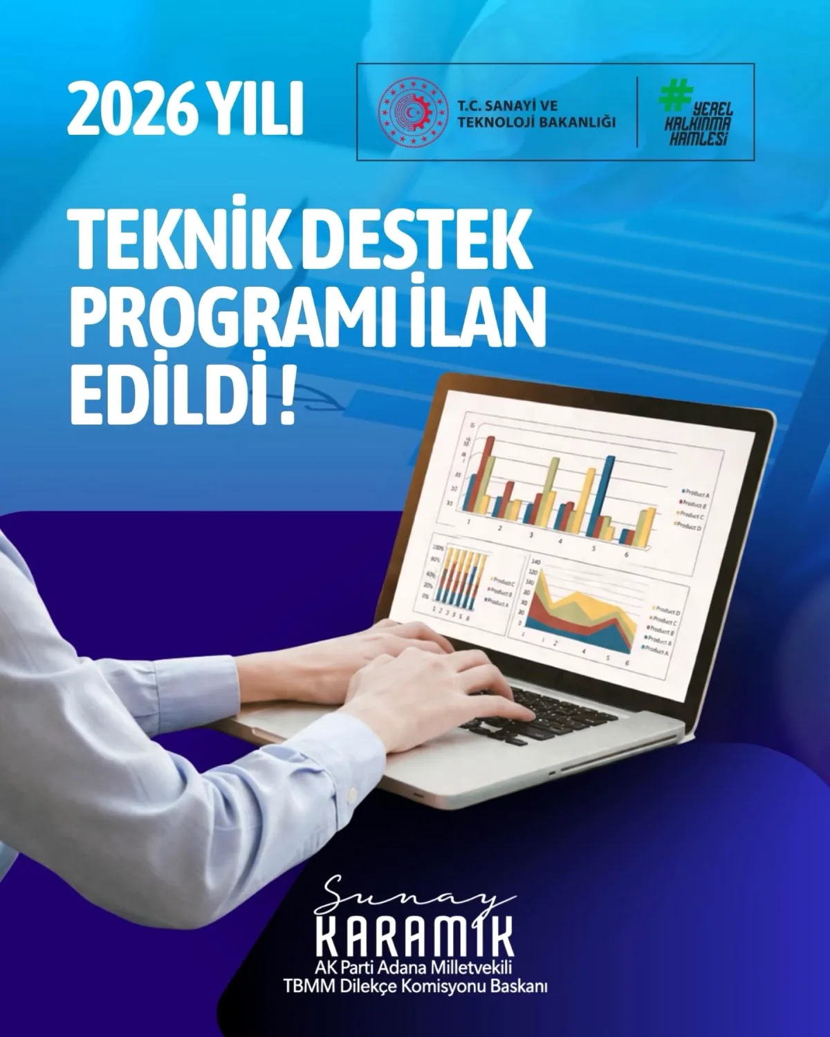 Adana'da 2026 Yılı Teknik Destek Programı İlan Edildi Adana'da 2026 Yılı Teknik Destek Programı İlan Edildi