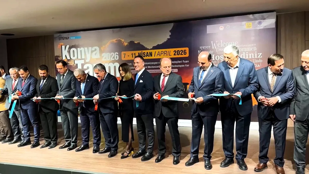 Konya Tarım Fuarı Açıldı Konya Tarım Fuarı Açıldı