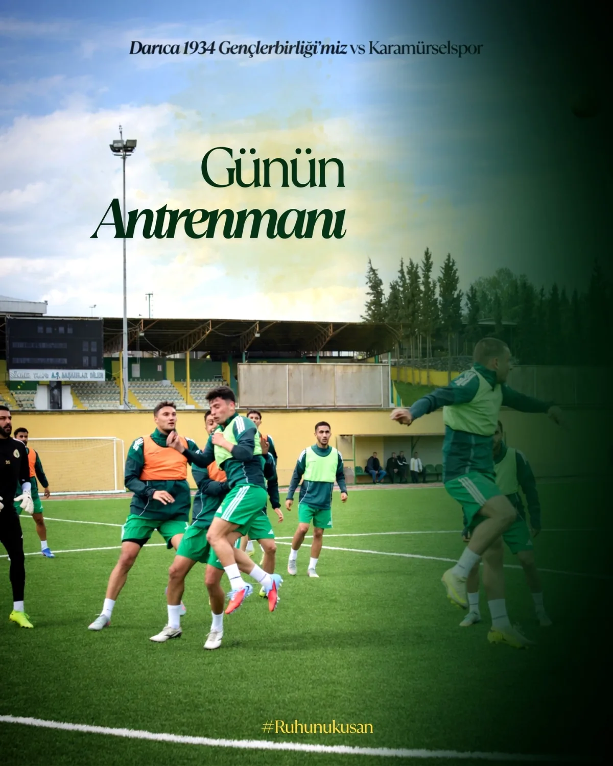 Darıca Gençlerbirliği, Karamürselspor Maçı İçin Sahada Çalışıyor Darıca Gençlerbirliği, Karamürselspor Maçı İçin Sahada Çalışıyor