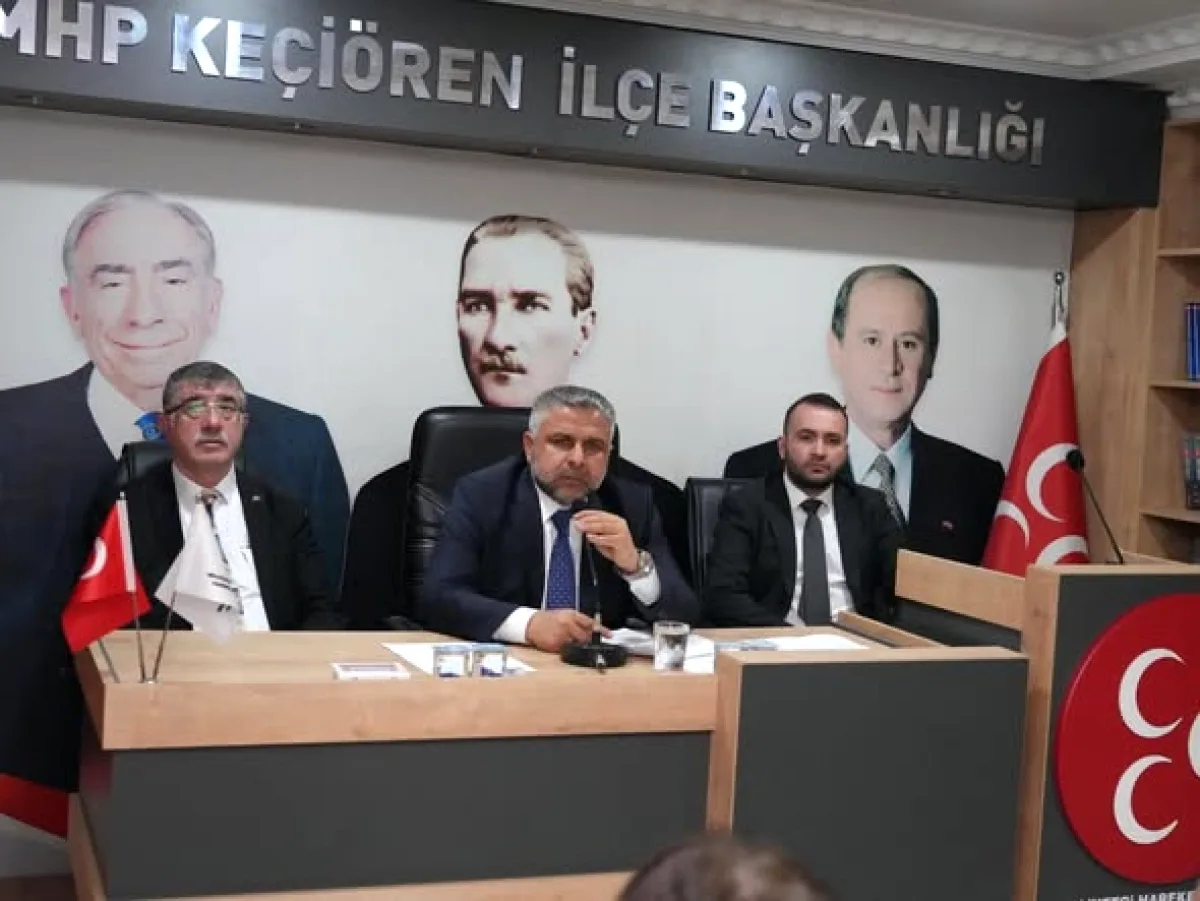 Keçiören'de MHP Yönetim Kurulu Toplandı Keçiören'de MHP Yönetim Kurulu Toplandı