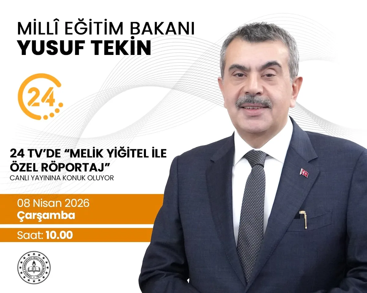Bakan Tekin Bugün Canlı Yayında! Eğitim Gündeminde Neler Var? Bakan Tekin Bugün Canlı Yayında! Eğitim Gündeminde Neler Var?