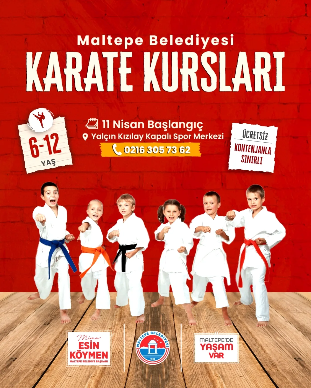 Maltepe'de Ücretsiz Karate Kursu! Çocuklar İçin Disiplin ve Özgüven Maltepe'de Ücretsiz Karate Kursu! Çocuklar İçin Disiplin ve Özgüven