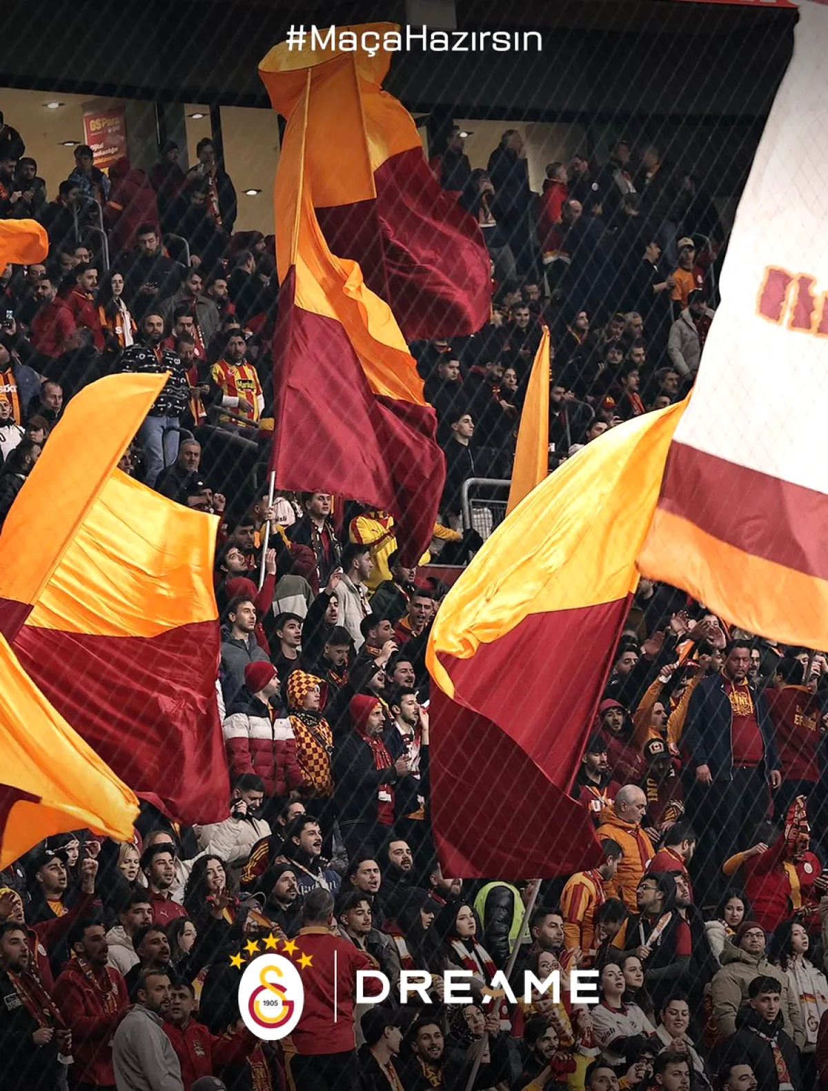 Galatasaray ve Dreame İşbirliği: Taraftarlar Maça Hazır! Galatasaray ve Dreame İşbirliği: Taraftarlar Maça Hazır!