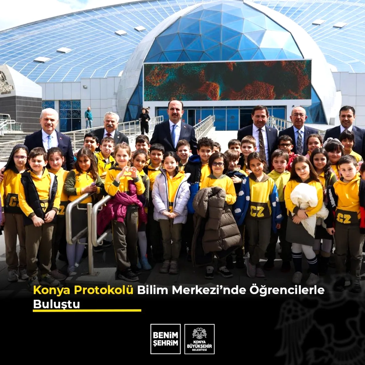 Konya Valisi ve Protokol, TÜBİTAK Destekli Bilim Merkezi'ni Ziyaret Etti Konya Valisi ve Protokol, TÜBİTAK Destekli Bilim Merkezi'ni Ziyaret Etti