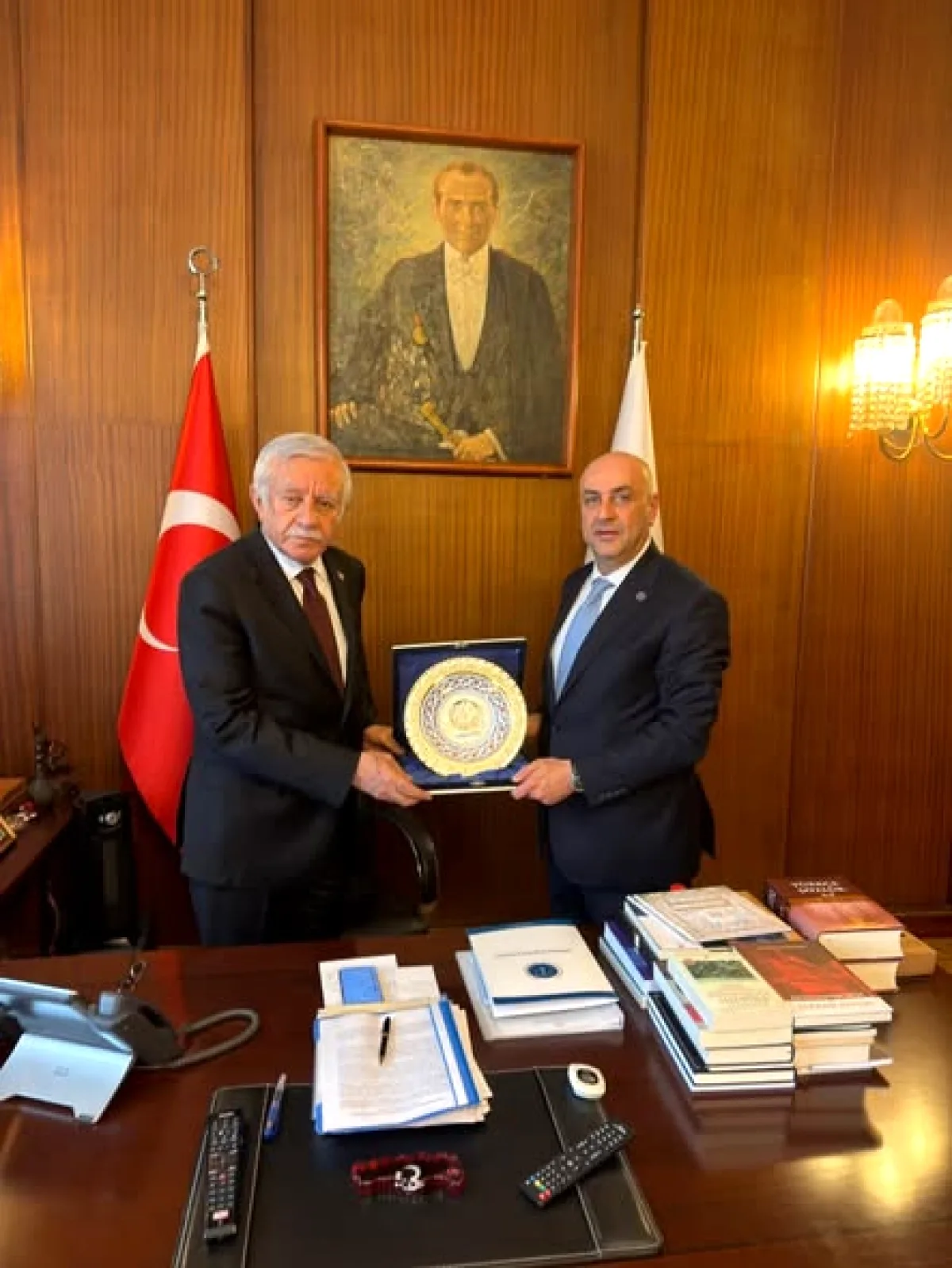 Ankara 2 Nolu Baro Başkanı Celal Adan'ı Ziyaret Etti Ankara 2 Nolu Baro Başkanı Celal Adan'ı Ziyaret Etti