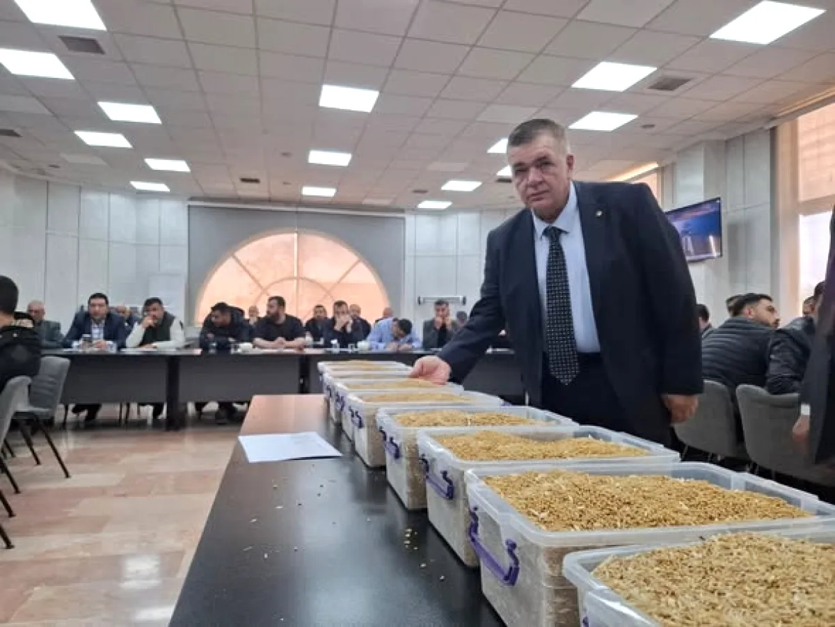 TİGEM'in 8 Bin Ton Buğdayı Gaziantep'te Rekabetçi İhalede Satıldı TİGEM'in 8 Bin Ton Buğdayı Gaziantep'te Rekabetçi İhalede Satıldı