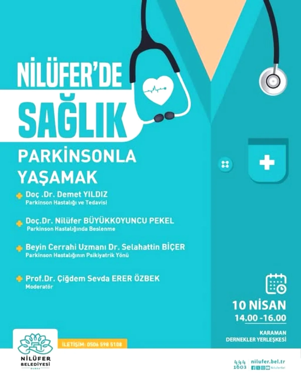 Parkinsonla Yaşamak Semineri: Herkese Açık Etkinlik Parkinsonla Yaşamak Semineri: Herkese Açık Etkinlik